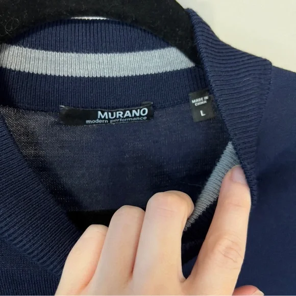 Murano Blue and Gray Knitwear - Picture 3 of 3